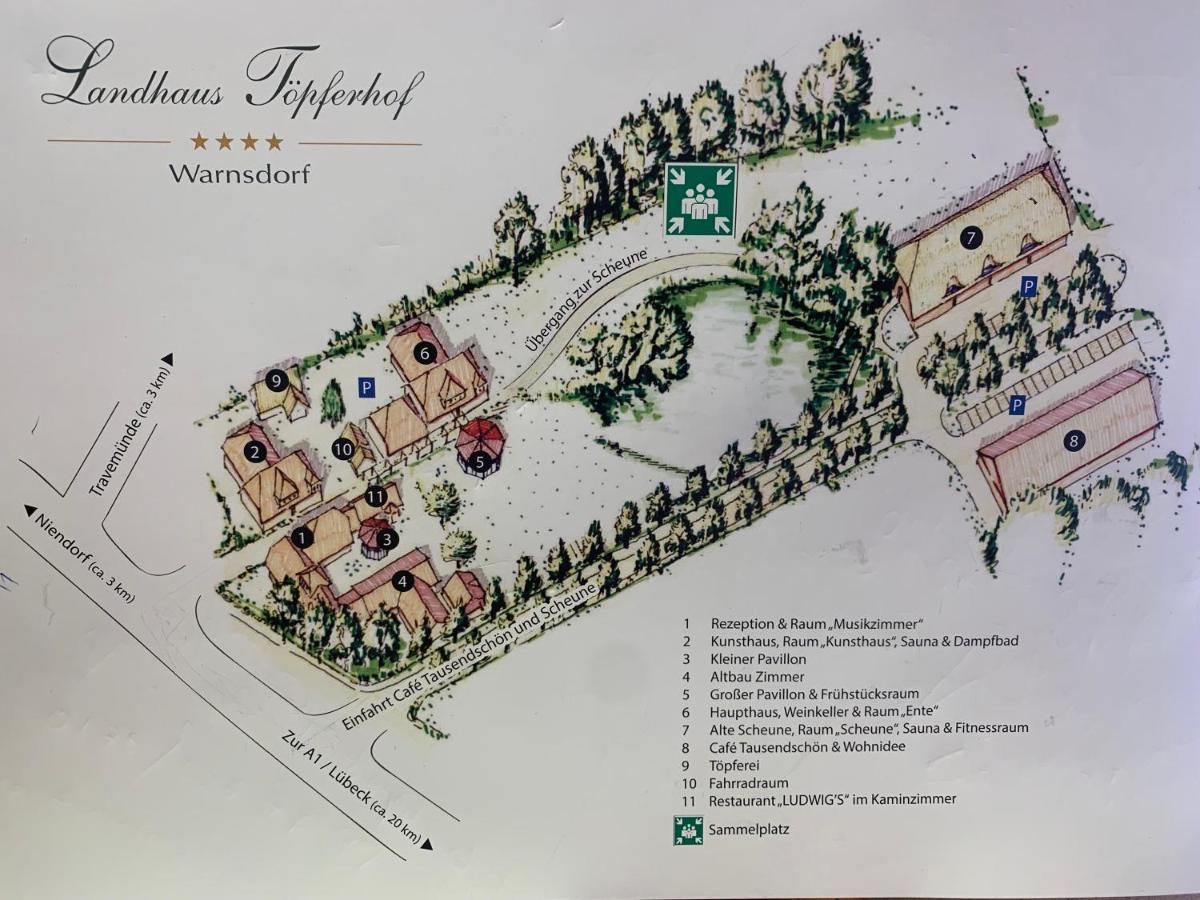 Landhaus Toepferhof Bei Travemuende Ratekau Exterior foto